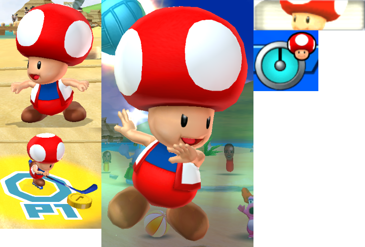 Remember The Fire Toad Texture That I Did Up For Mario - Cartoon (720x488), Png Download
