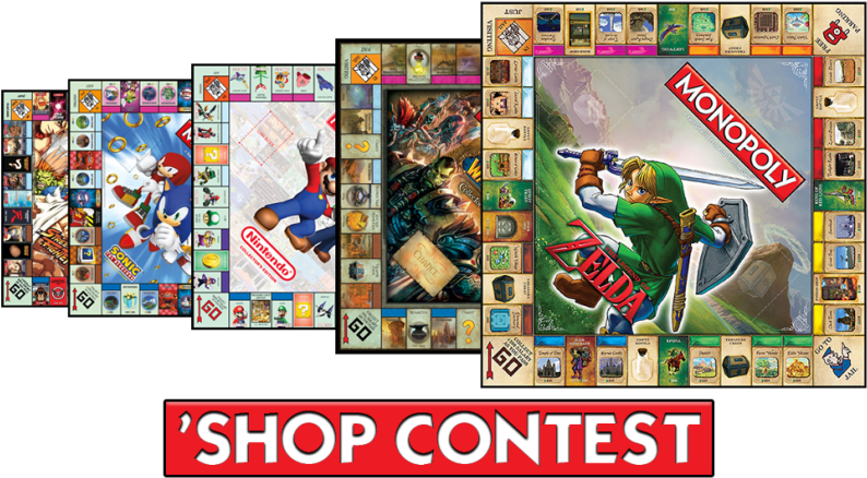 We Love Video Games - Legend Of Zelda Monopoly Collector's Edition (800x450), Png Download