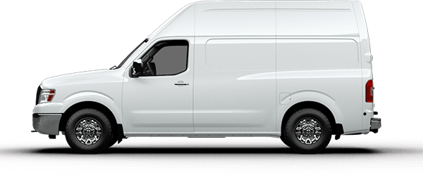 Nv Cargo Standard Roof - 2017 Nissan Nv2500 High Roof (600x252), Png Download