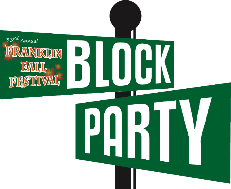 Fff Block Party - Block Party Street Signs (808x663), Png Download