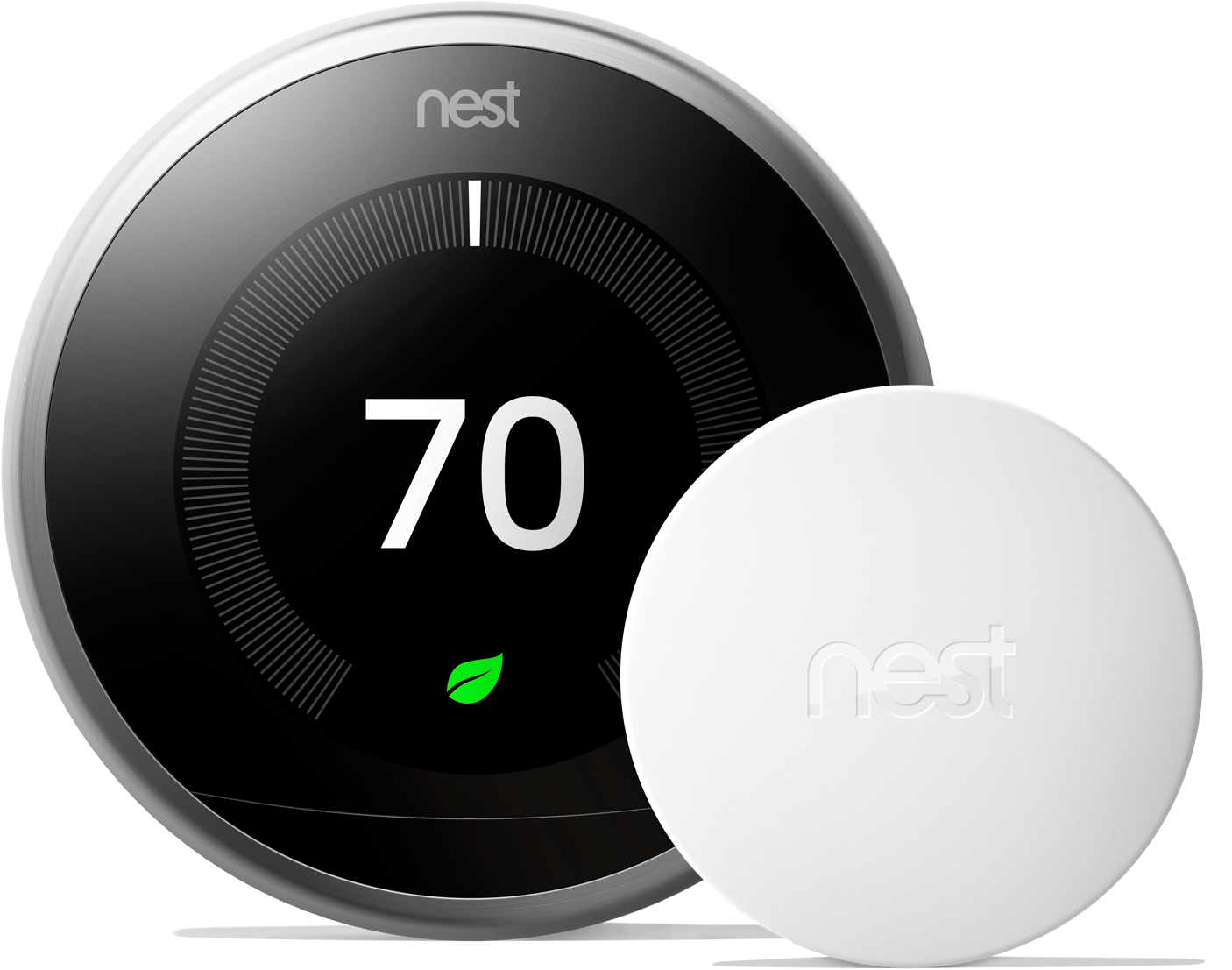 Nest Announced A Long Awaited Temperature Sensor Add - Nest Thermostat With Sensor (2000x1300), Png Download