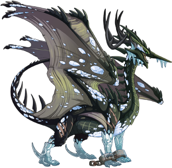 The Horns Definitely Make Him 100% Cooler - Dragon With Antlers (350x350), Png Download