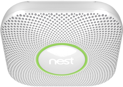 Nest Carbon Monoxide Alarm - Carbon Monoxide Detector (573x430), Png Download