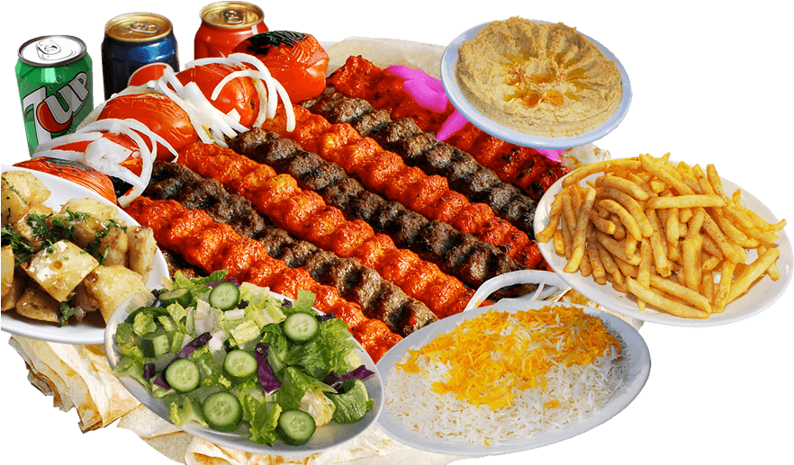 West Island Mixed Kafta Grills - مشاوي Png (900x582), Png Download