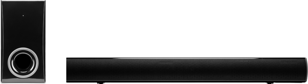 With The Addition Of An External Sub-woofer, Planar - Monochrome (1000x275), Png Download