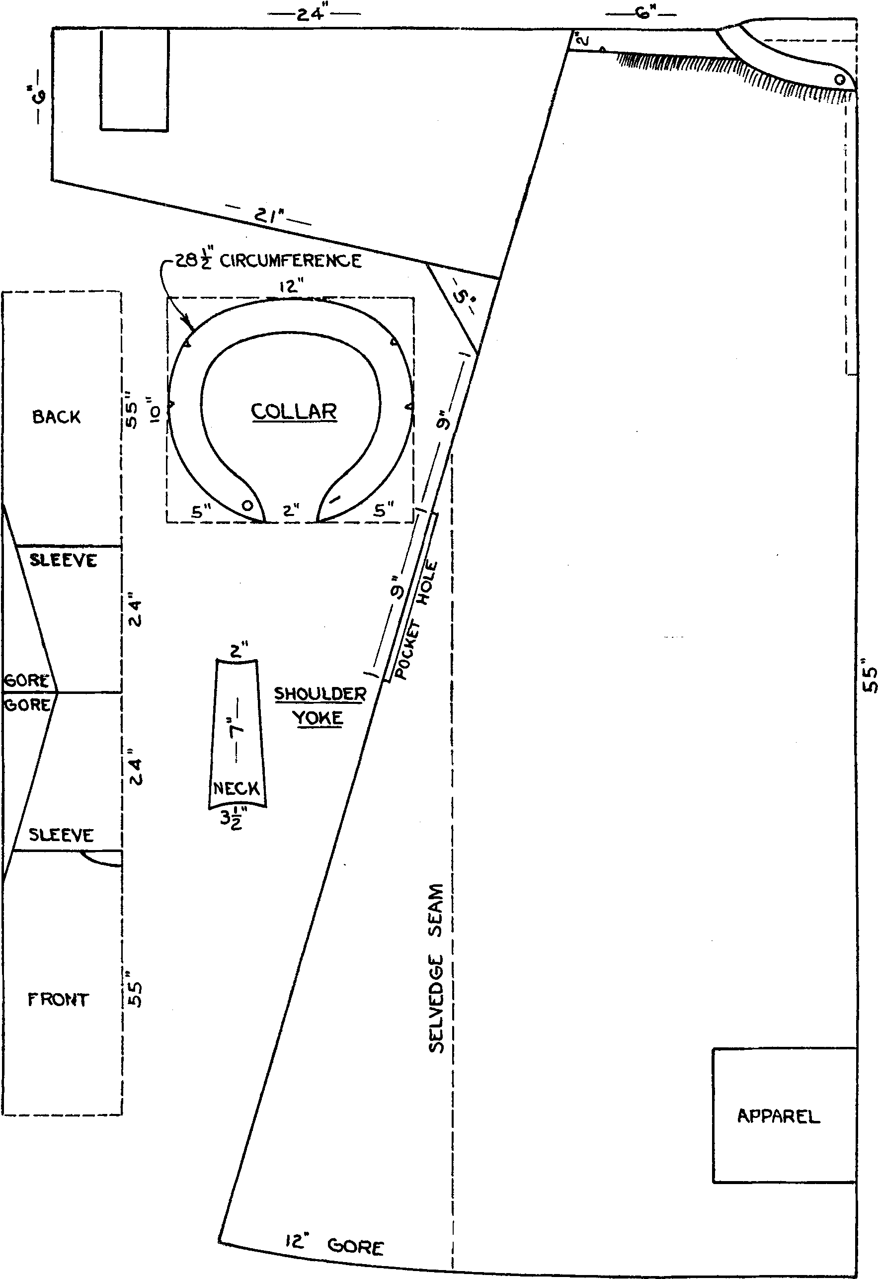 Pattern Of Semi-full Alb - Wikimedia Commons (1766x2610), Png Download