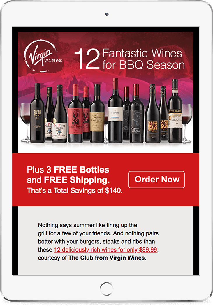 Virgin Wines Specializes In Gathering Boutique Wines - Champagne (1920x1080), Png Download