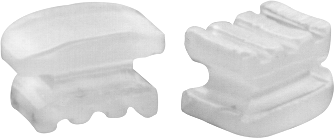 Image For Ceramic Bondable Button - Black-and-white (750x305), Png Download