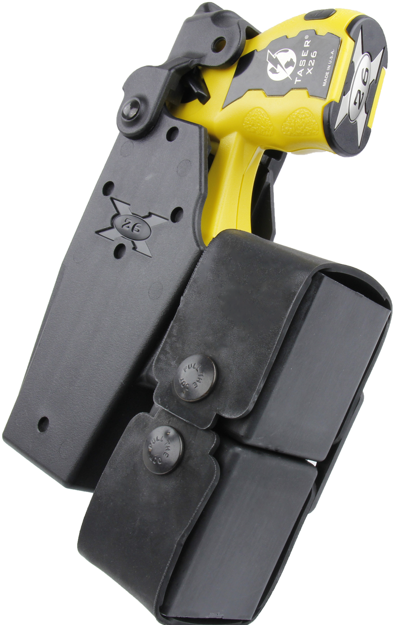 Blade-tech Taser X26 Holster Roto Lock Left Hand - Blade-tech Taser Holster - Black (x26p W/ Tek Lok, (1024x1280), Png Download