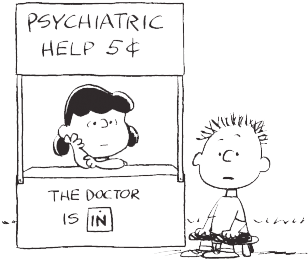 Main-lucy - Lucy And Snoopy Psychiatric Help (485x259), Png Download