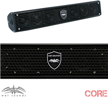 Stealth-6 Core Series Sound Bar - Wet Sounds Stealth-10 10 Speaker Soundbar (348x348), Png Download