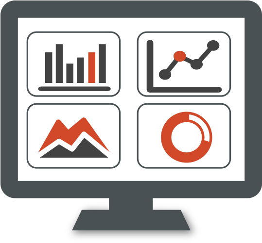 Tatango Platform - Subscriber - Customized Reports - Analytics Platform Icon (598x542), Png Download