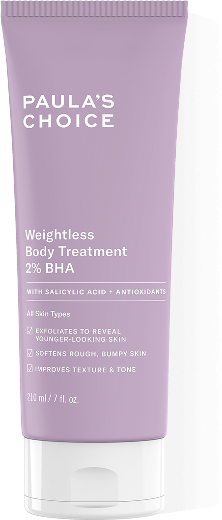Weightless Body Treatment 2procent Bha Full Size - Lotion (842x1280), Png Download