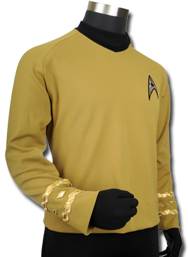 Star Trek Captain Kirk Tunic Replica - Anovos Star Trek Tos (400x400), Png Download