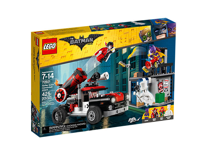 Harley Quinn Cannonball Attack - Lego The Joker Balloon Escape (947x532), Png Download