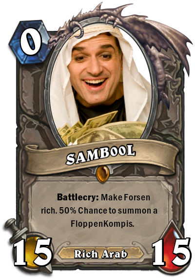 Hearthstone Forsen Memes Ideas - 5 Mana 7 7 (400x573), Png Download