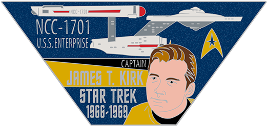 For The Collectors Out There, They'll Receive Each - Star Trek Fanset Pin (550x260), Png Download