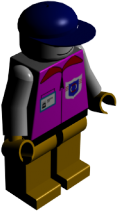 Legoman 3ds Max Model - Autodesk 3ds Max (645x645), Png Download