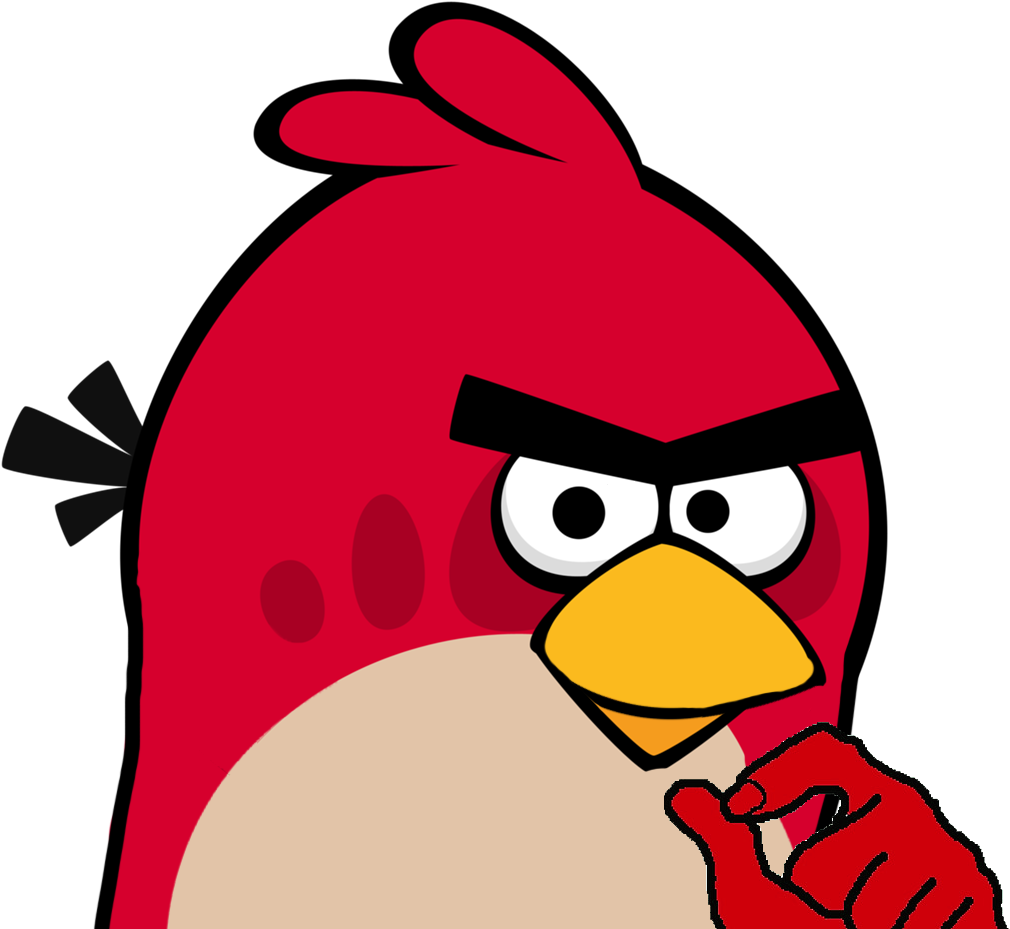 View Samegoogleiqdbsaucenao 1453919893779 , - Red Angry Birds Star Wars (1083x1024), Png Download
