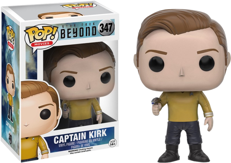Captain Kirk Pop Vinyl Figure - Stranger Things Funko Pop (768x554), Png Download