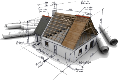 Full House Renovation - Building Materials (426x316), Png Download