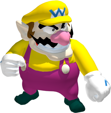 Download Zip Archive - Super Smash Bros Melee Wario (750x650), Png Download