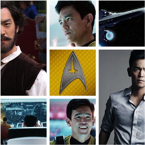 John Cho As Captain James Tiberius Kirk - Star Trek Enterprise (500x500), Png Download