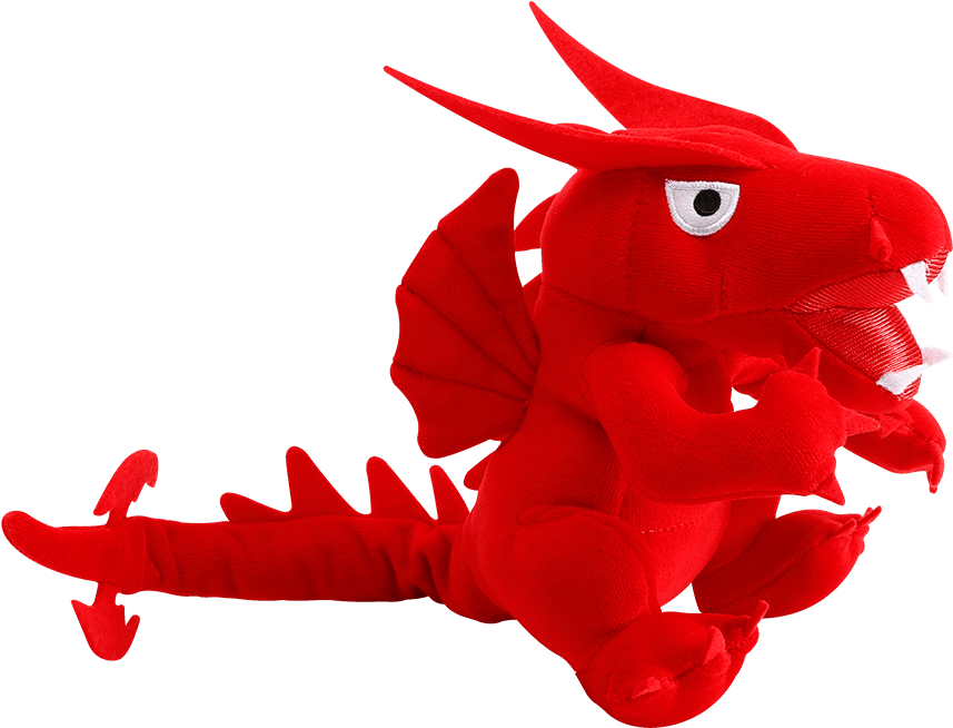 msi dragon plushie