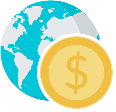 The Global Economy Has Opened Up A Bunch Of Opportunities - Data Flat Design Png (400x400), Png Download