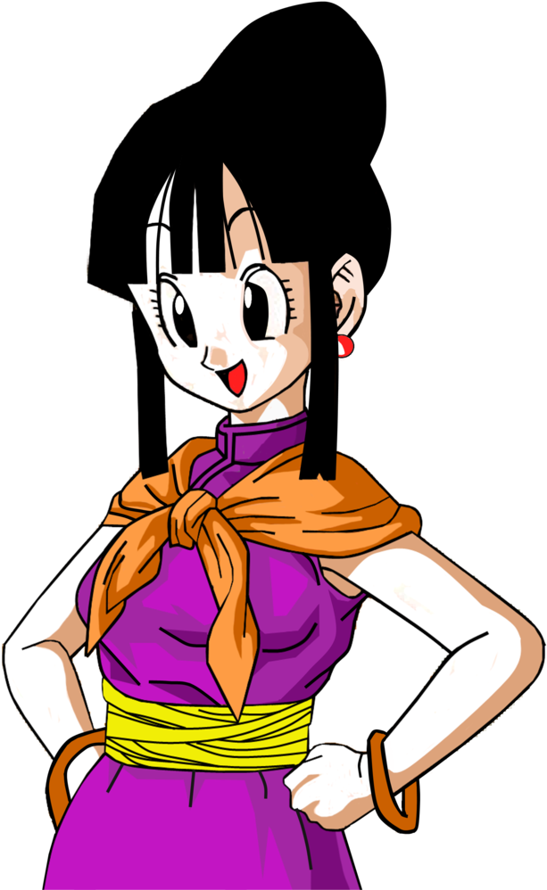 Chi Chi (c) Toei Animation, Funimation & Sony - Chichi Dragon Ball Png (755x1059), Png Download