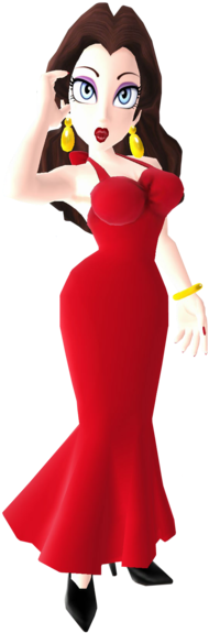 Though The Story Of Donkey Kong Doesn't Seem Like Much - New Donk City Pauline (254x599), Png Download