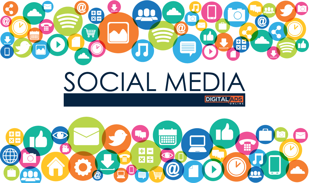 Being Visible On Social Media Platforms - Social Media (999x591), Png Download