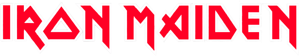 Iron Maiden Band Logo (1071x400), Png Download