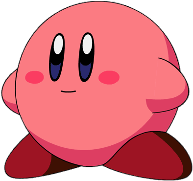 Games - Kirby - Kirby Character (420x379), Png Download