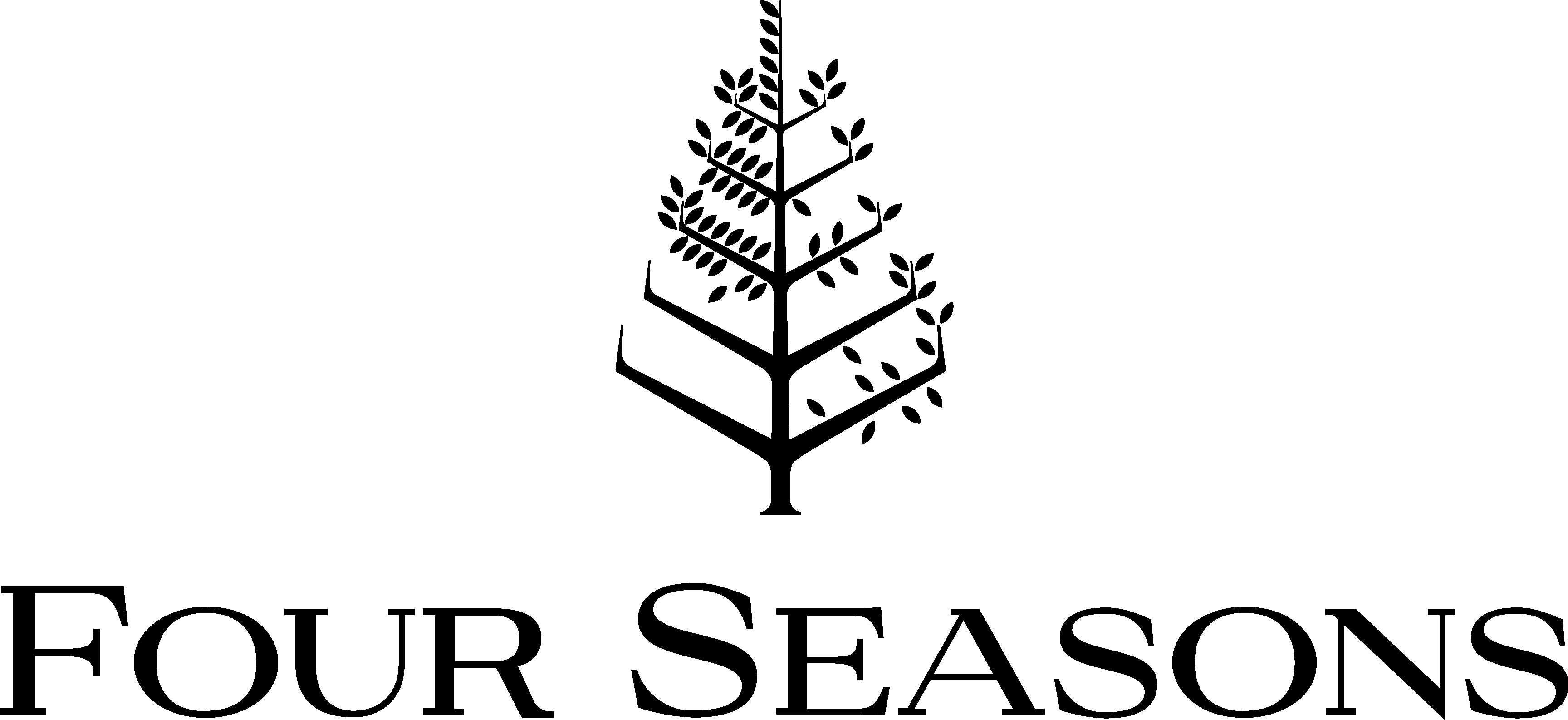 Four Seasons Logo - Four Seasons Hotels And Resorts (3456x1586), Png Download