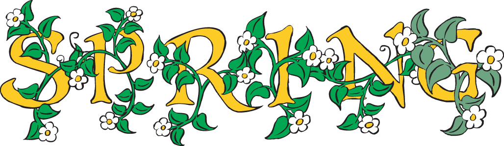 Broadway - Spring Season Cartoon Png (1028x298), Png Download