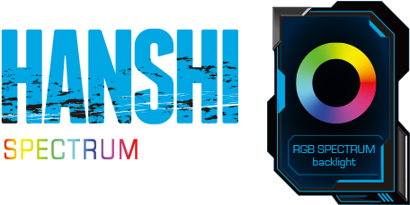 Hanshi Spectrum Teclado - Graphic Design (508x315), Png Download