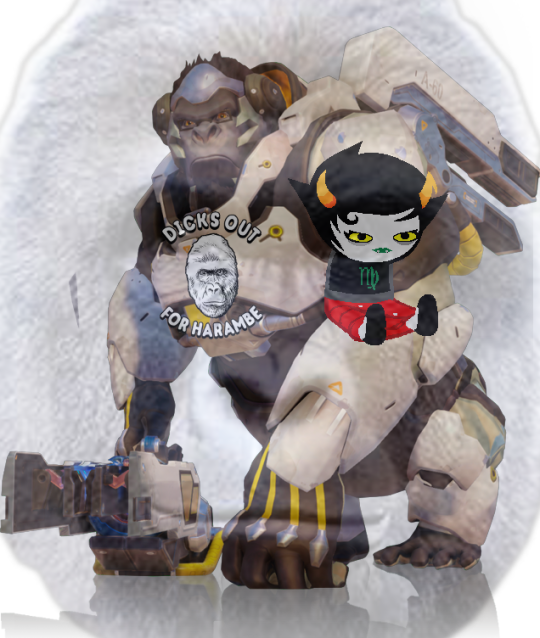 Harambes True Revenge - Overwatch (540x638), Png Download