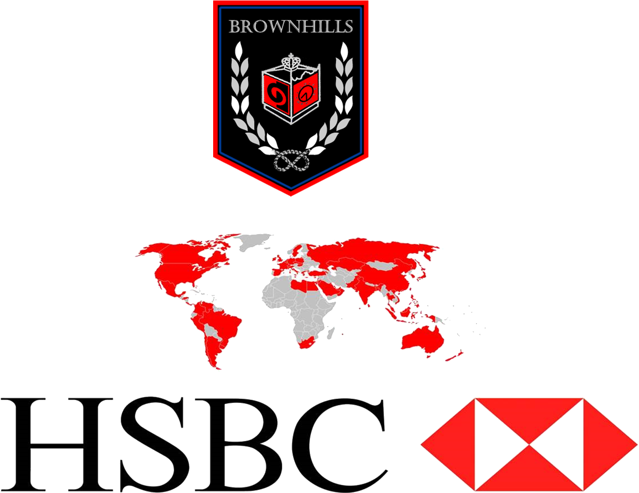 Hsbc Bank Logo Png (1441x1064), Png Download