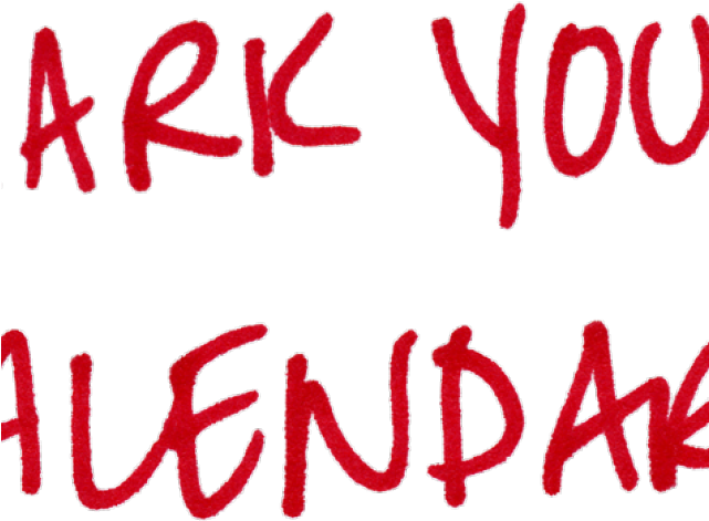 Mark Your Calendar Clipart - Mark Your Calendar (640x480), Png Download