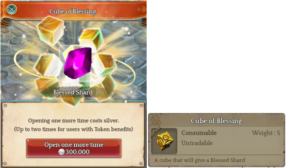You Will Be Able To Complete The Mission Twice Per - Tree Of Savior Blessed Shard (600x345), Png Download