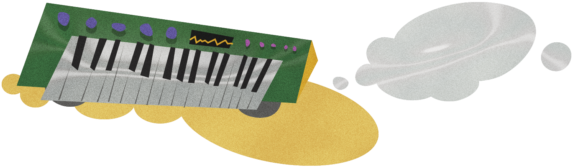 Mamma Mia Sing Along Truck - Piano (575x575), Png Download