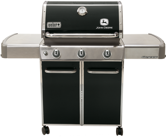Hr Lpg310 Genesis® E 310 Gas Grill - John Deere Weber Bbq (642x462), Png Download