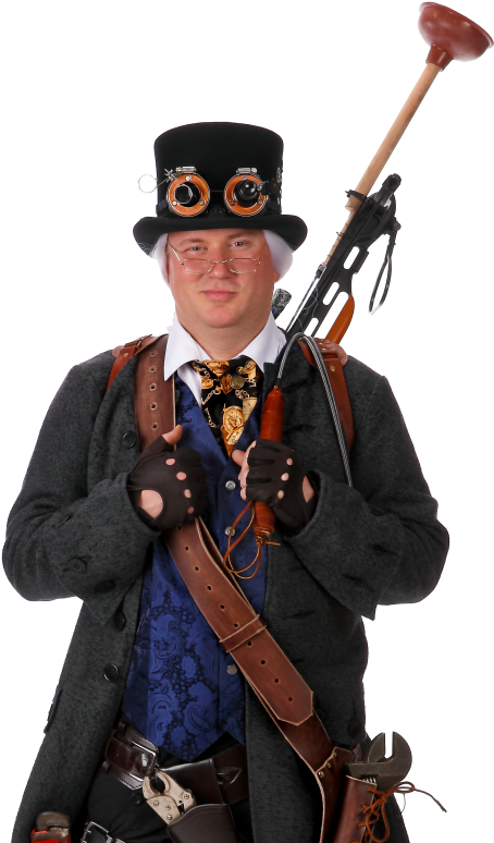 Benjamin Franklin Plumbing - Air Gun (527x800), Png Download