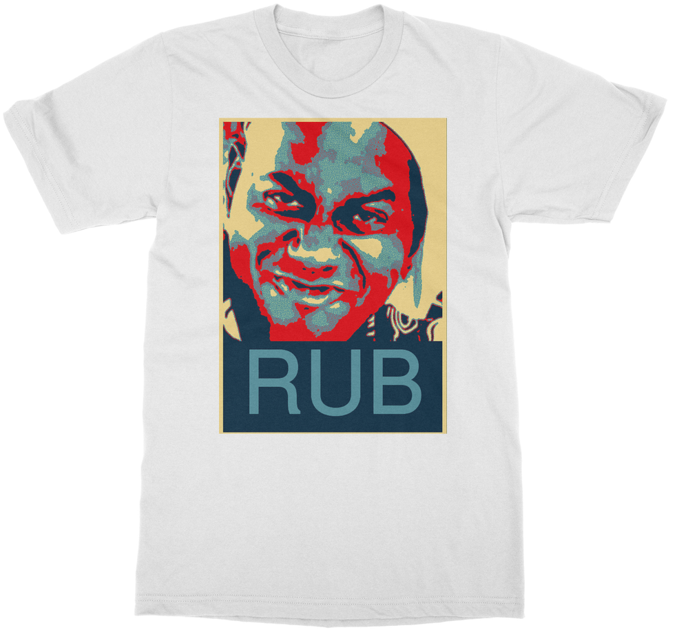 Rub Pop Art Design ﻿classic Adult T-shirt - Ainsley Harriott - Rub Journal (1024x1024), Png Download
