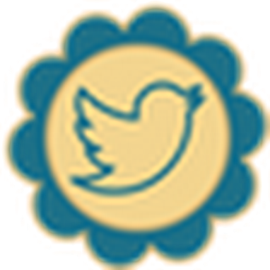 Follow Me On Facebook Follow Me On Twitter - Portable Network Graphics (382x381), Png Download