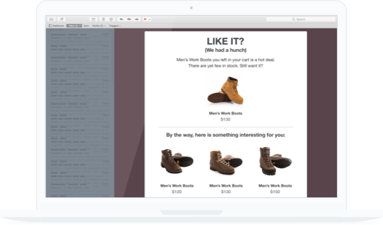 Abandoned Cart - Email (540x317), Png Download