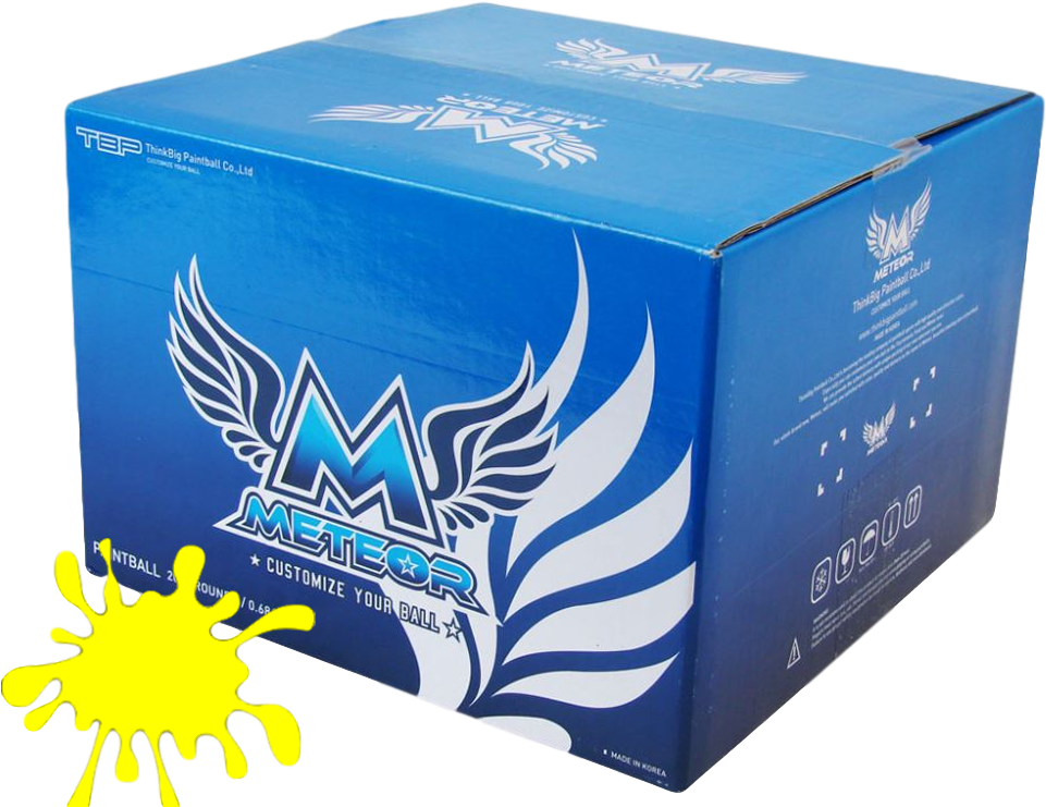 Meteor 2000 Lemon Clipped Rev 1 Rm7nwkx2yp6u - Paintball (560x560), Png Download