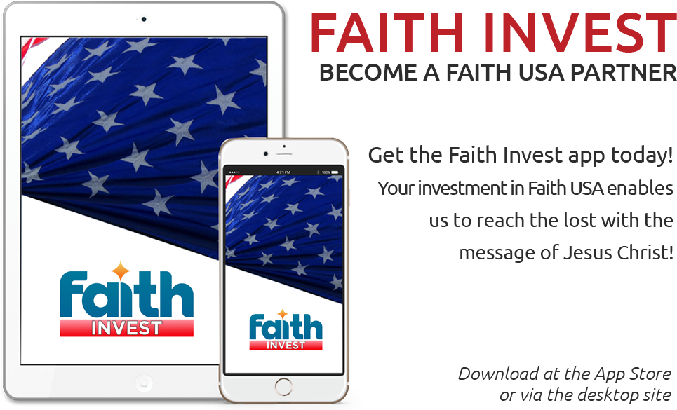 Faith Usa Invest App Button Red - Broadcast Network (1024x710), Png Download