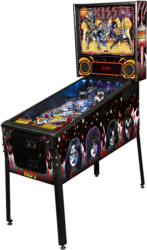 Kiss Premium Pinball Machine - Pinball Kiss (544x544), Png Download